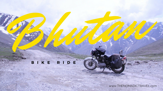 Bhutan bike ride