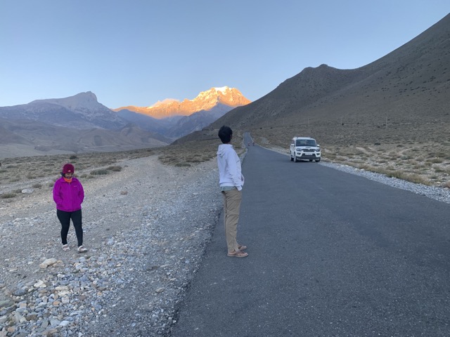 View on the way back from Muktinath